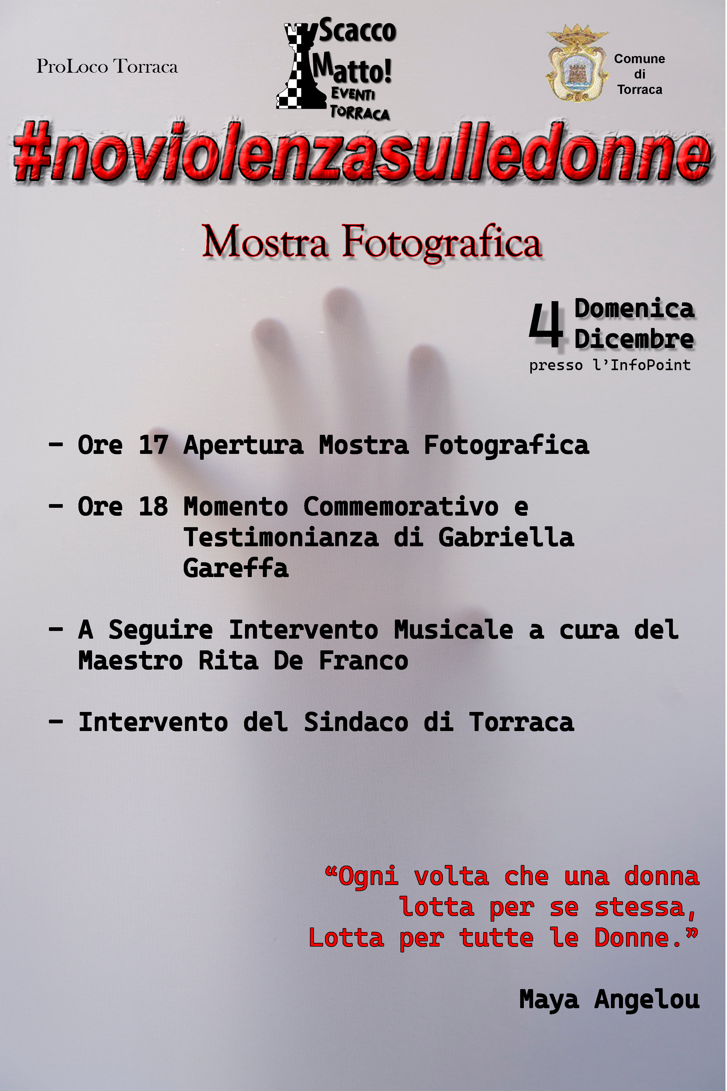 #NOVIOLENZASULLEDONNE - 4 dicembre 2022 #NOVIOLENZASULLEDONNE - 4 dicembre 2022